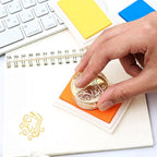 JZTang 6 Pcs Craft Ink Pad, Washable Ink Pads Multicolor Ink Pads - Image 3