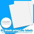 HERKKA Extra Capacity Hanging File Folders, 60 Pack Reinforced Letter Size - Image 6