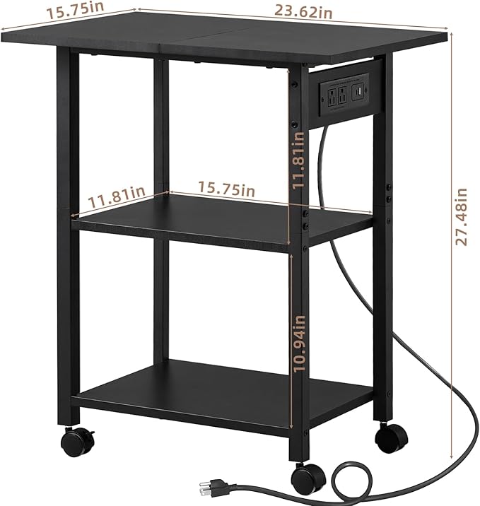 Lerliuo 3-Tier Printer Stand - Image 2