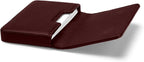 Leatherology Bordeaux Business Card Case, Magnetic Closure ID Holder, Full - Image 2
