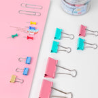 WORPSON 408 PCS Binder Clips Paper Clamps Assorted Sizes and Push Pins - Image 5