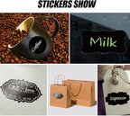 100-500 Pcs Custom Stickers Personalized Labels - Image 3
