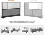 Stand Up Desk Store Expanse Modular Wall | 70'' x 48'' Wall | Expandable - Image 2