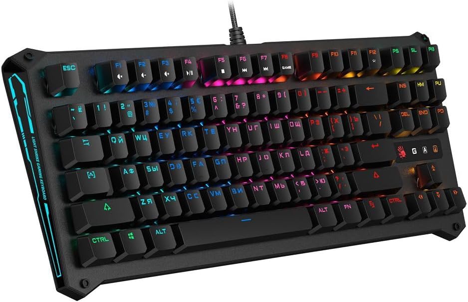 Bloody B930 TKL Tenkeyless Optical Switch Gaming Keyboard Gaming | Fastest Ke...