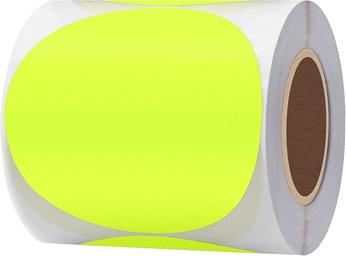 Hybsk Round Color Coding Circle Dots Labels Warehouse Inventory Organizer by HYBSK