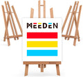 MEEDEN Table Easel Stand for Display: 3 Pack 20 Inch Art Beech Wooden Tabletop