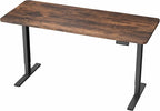 VIVO Electric 60 x 24 in Rustic Standing Desk, Memory Height Adjustment - Image 9