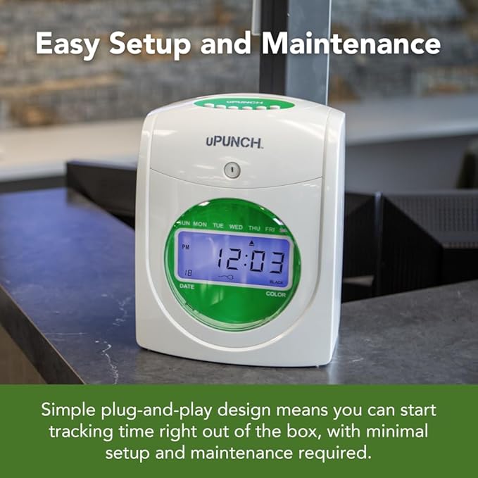 uPunch HN1500 Starter Time Clock Bundle - Image 4