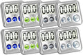 Elegant Digital Kitchen Timer Stainless Steel by eTradewinds