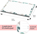 SXboxing Sticky Notes 4X6 Inches, 2 Pack Large Cute Self-Stick Pads, Bright - Image 4