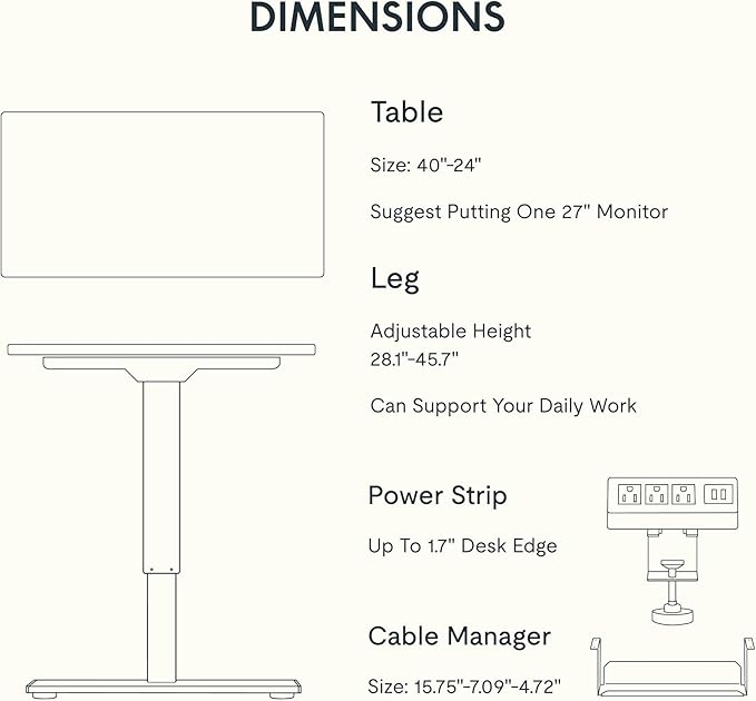 FLEXISPOT EN2 Whole-Piece Standing Desk - Image 7