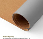Cork Desk Mat - Dual-Sided Desk Pad - Image 3