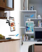 woleyi Kitchen Cabinet Tablet Mount, Easy-Install Under Cabinet Tablet Holder - Image 6