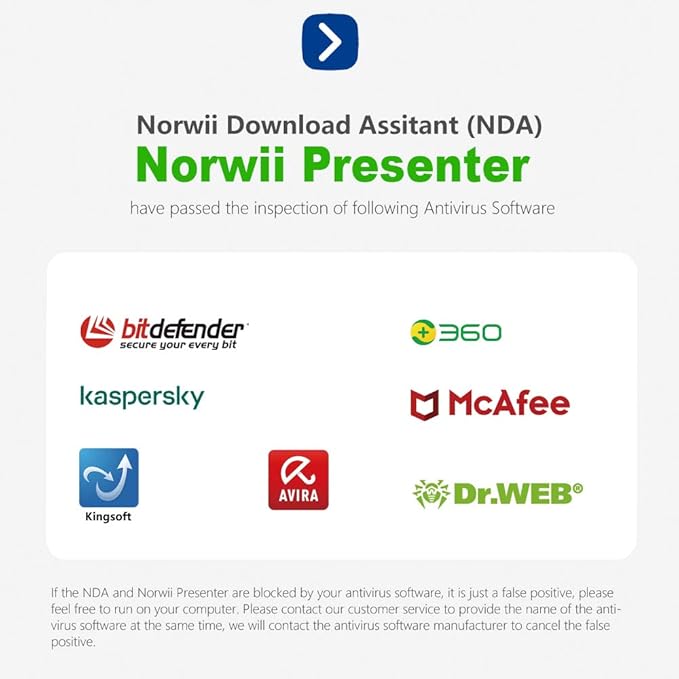 Norwii N75 Rechargeable Presentation Clicker - Image 7