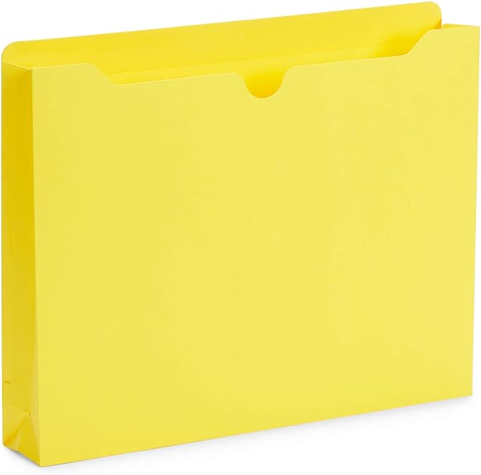 Blue Summit Supplies 1 Inch File Jackets, Expandable Folders, Heavy Duty 1 Inch - Image 4