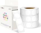 PARLAIM 3/4 Inch Roll Color Coding Labels, 4000 per/4 Rolls Round Adhesive by PARLAIM