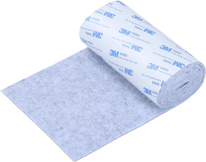 Felt Furniture Pads, Non Slip Self Adhesive Cuttable Felt Tape Gray Heavy Duty by VOCOMO