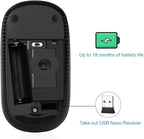 VssoPlor Wireless Mouse, 2.4G Slim Portable Computer Laptop Mouse - Image 6