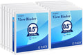 1/2 Inch 3-Ring Binder, 0.5-inch Round Ring Binder