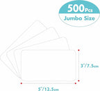 500 Blank Labels, Rectangular Color Code Label - Image 2