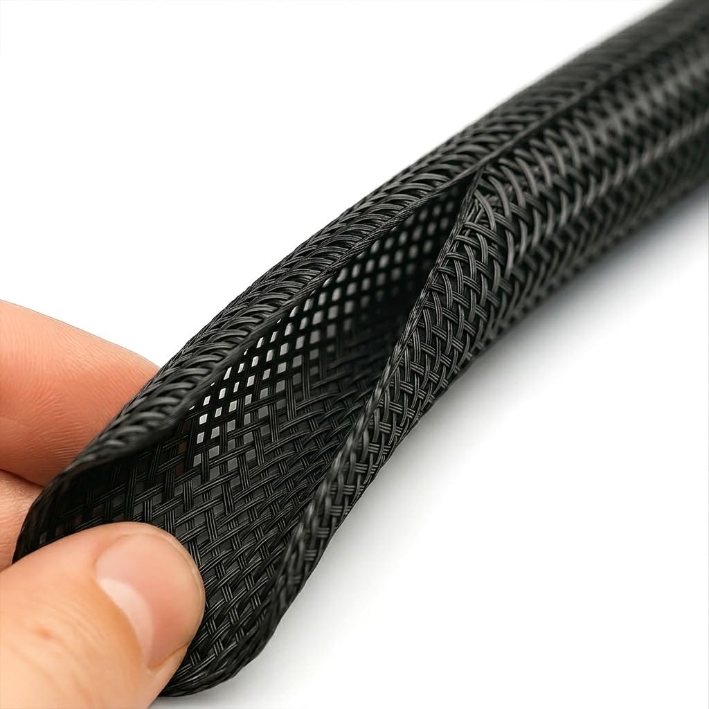 Electriduct 2" Hook Self Closing Wrap Around Sleeve - 250 Feet - Black