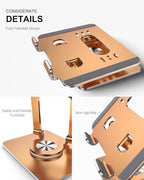 Tablet Stand Holder with Thickened 360°Rotating Base Dual Rod Adjustable - Image 6