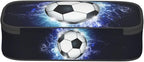 SNAPMADE Soccer Ball Pencil Box Sports Pencil Case - Image 7