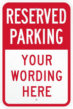 SmartSign Custom Reserved Parking Sign by SmartSign