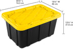 Sterilite 6-Pack Industrial Tote, Plastic Storage Container Bins - Image 3