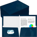 Yeaqee 100 Pack 2 Pockets Glossy Laminated Paper Folder First Day of School by Yeaqee