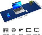 Leather Desk pad Protector, Large Desk mat - Image 2