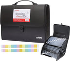 25 Pockets Letter Size/A4 Accordion File Organizer by TRANBOTrustBest