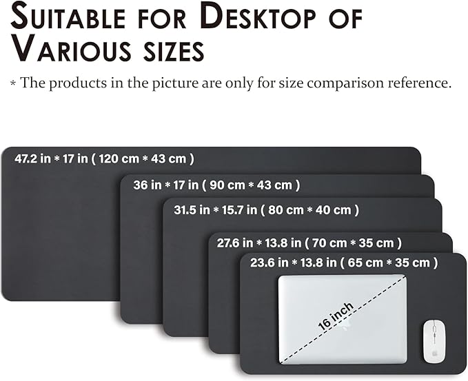 Leather Desk Mat - Image 5