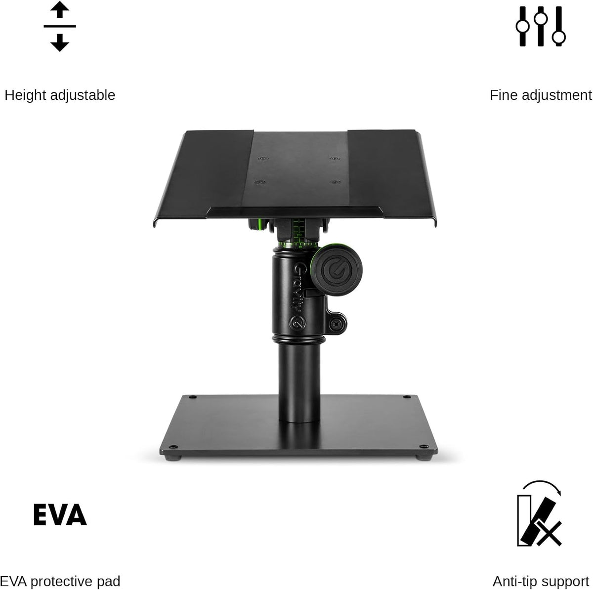 Gravity Studio Monitor Stand SP 3102 Speaker Stand for Studio Monitors Height...