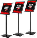 Golemas Sign Stand for Display, 11lbs Integrated Rod Heavy Duty Pedestal Floor by Golemas