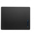 Dacasso Black Leatherette 20" x 16" Luxury Conference Table Pad by Dacasso