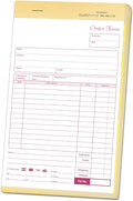 NextDayLabels - NCR Carbonless Order Forms, Bound Wraparound Cover, 50 Sets per by NextDayLabels