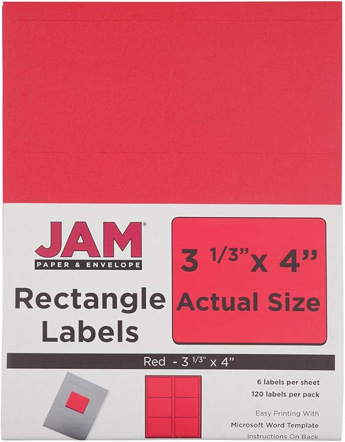 JAM PAPER Shipping Address Labels - Image 7