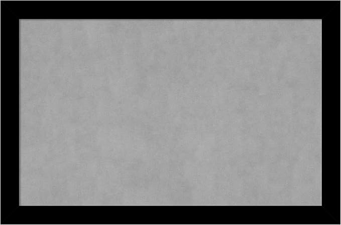 Amanti Art Black Framed Magnetic Board 23x35 Large Vision Board by AmantiArt