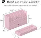 Wisuce Bamboo Mail Organizer Countertop Desktop - Image 3