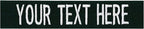 Custom Uniform Name Tapes Solid Colors. Made in The U.S.A. Ships Under 24 by NORTHERNSAFARI