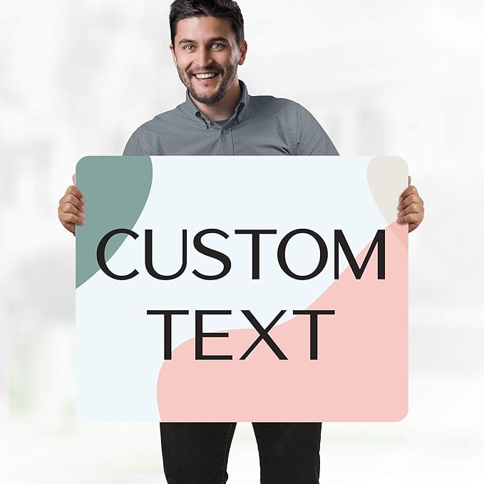 Custom Sign, Custom Street Sign, 11 Font Colors, 13 Font Styles, 4 Hole Options - Image 2