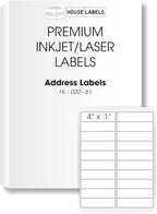 HOUSELABELS 20-up Shipping Labels by HouseLabels