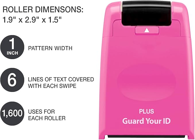 Guard Your ID Wide Stamp Roller - Image 3