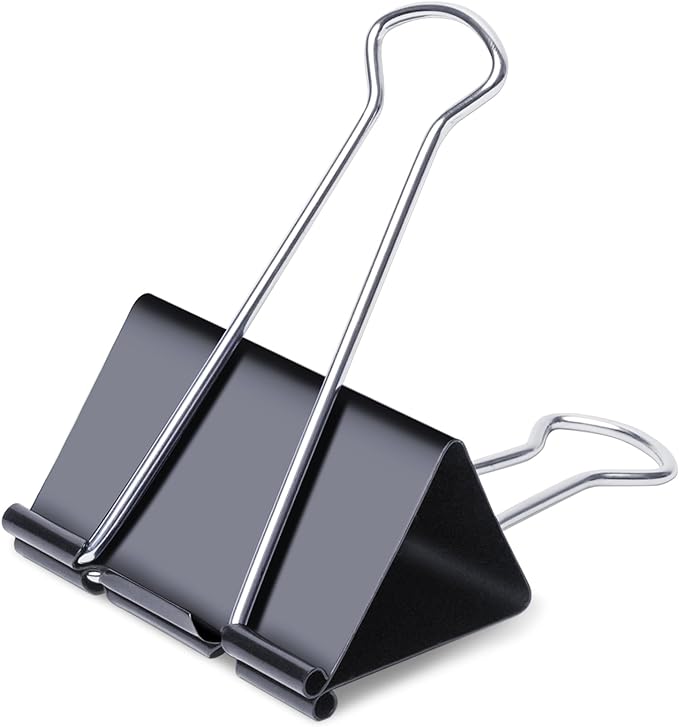 Ufmarine Jumbo Binder Clips 3 inch, Extra Large Binder Clips Giant by Ufmarine