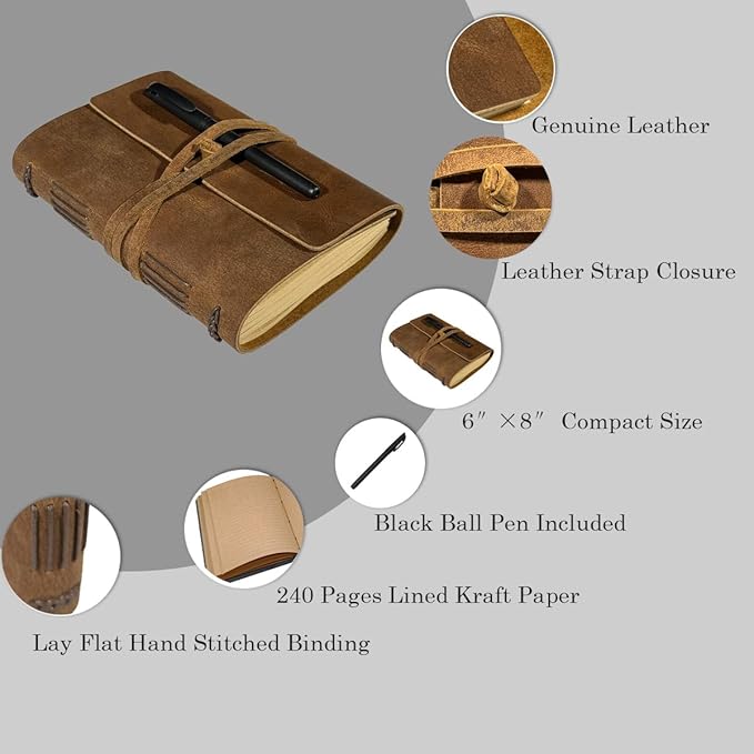 Brown Notebook Journal - Image 2