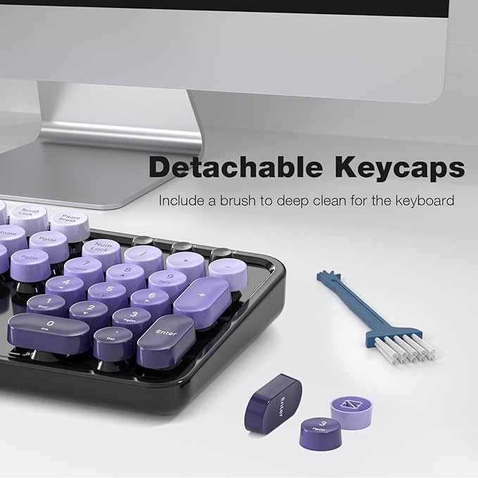 MOFII Wireless Keyboard and Mouse Combo, Full Size 2.4G Plug and Play - Image 5