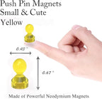 MHDMAG Magnetic Push Pins Powerful Push Pin Magnets - Image 2