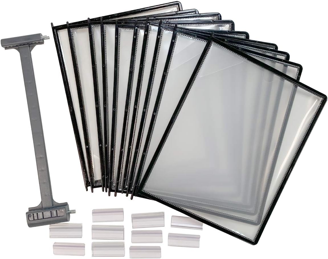 Ultimate Office ADD-ON for AdjustaView EXPANDABLE Desk Organizers, BK Pkts
