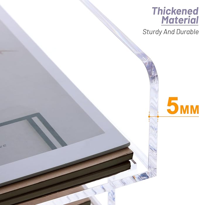 SANRUI Acrylic Paper Tray Organizer - Image 7